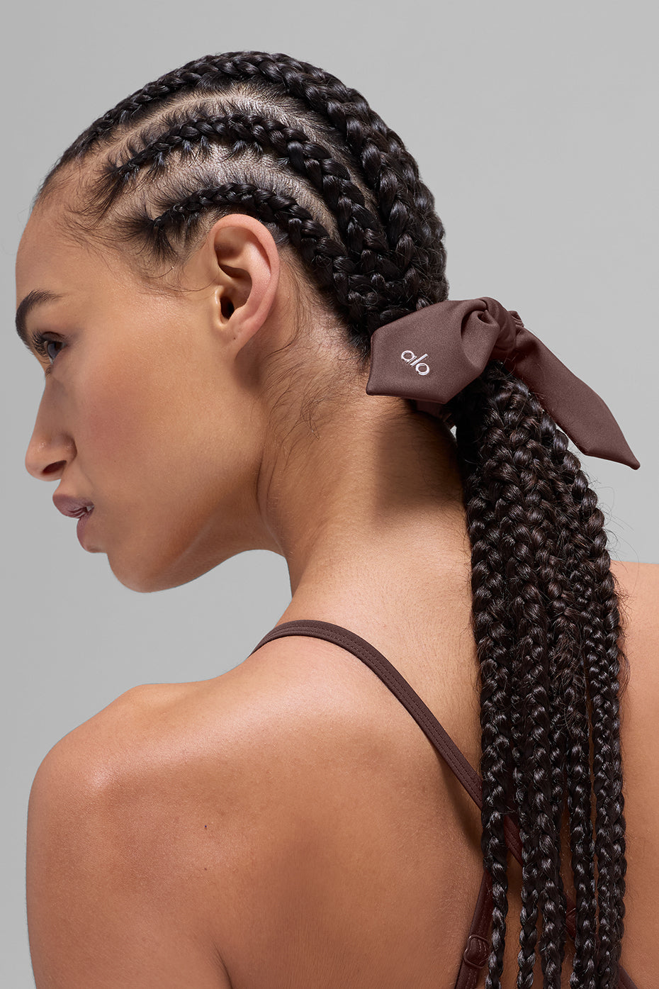 Airlift Rhythm Scrunchie - Brownstone