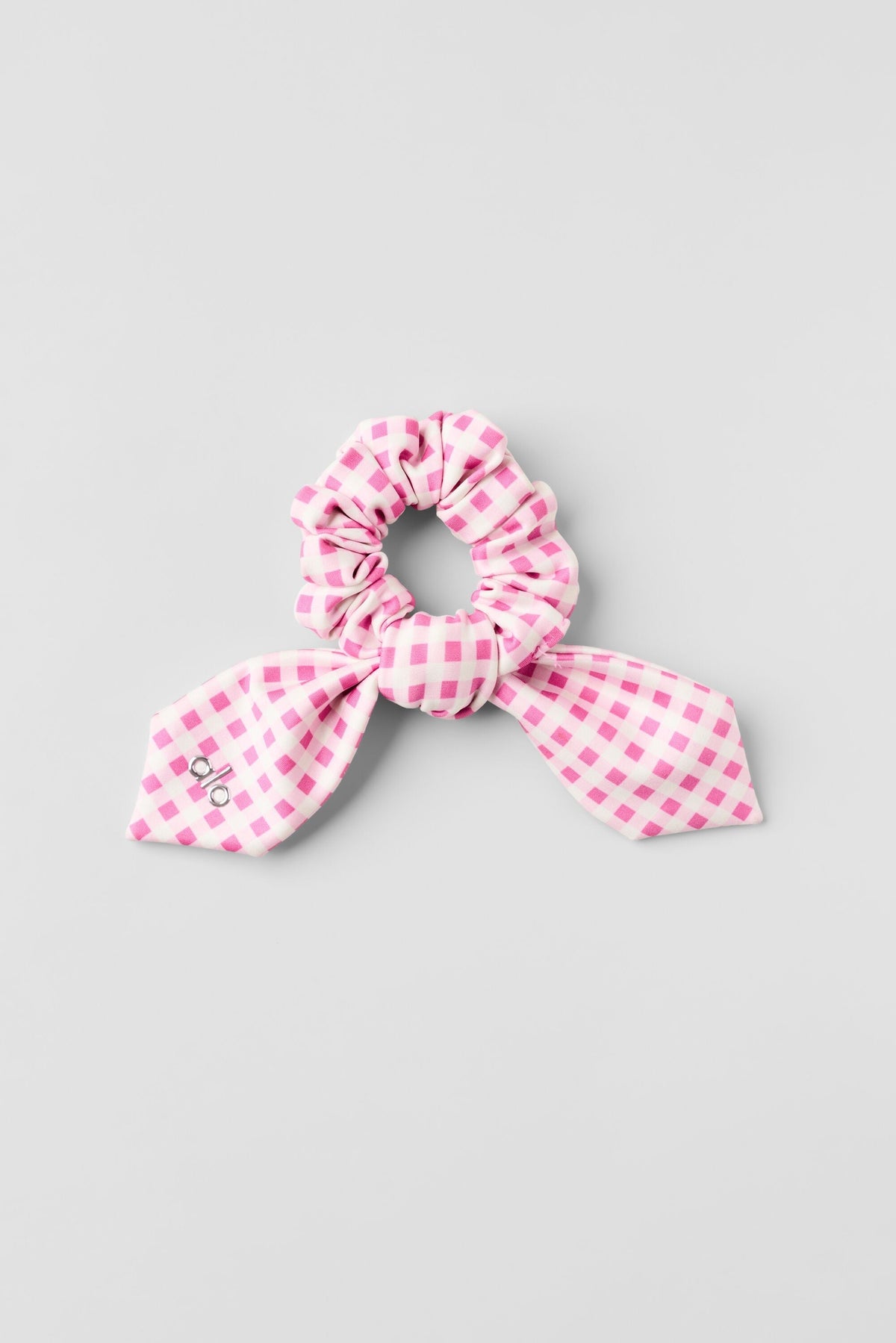 Airlift Gingham Rhythm Scrunchie - Paradise Pink Gingham