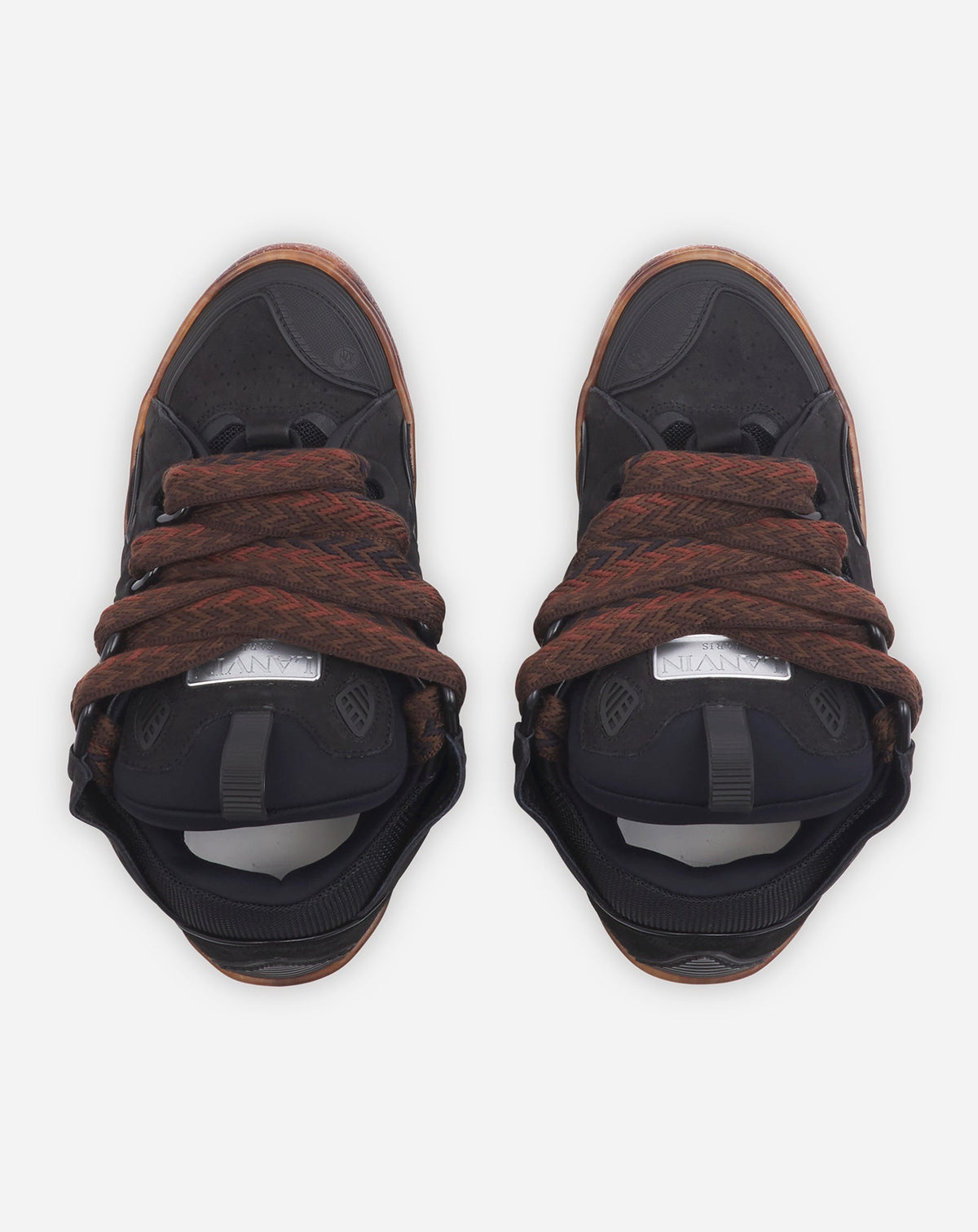 LANVIN BLACK AND BROWN