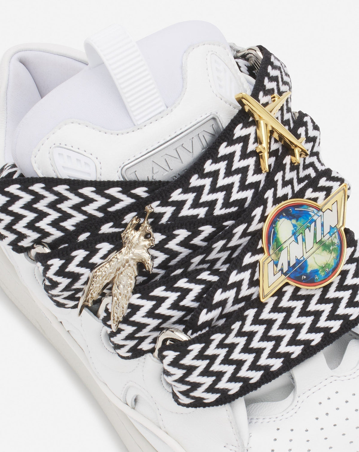 LANVIN x FUTURE CURB 3.0 WHITE/BLACK