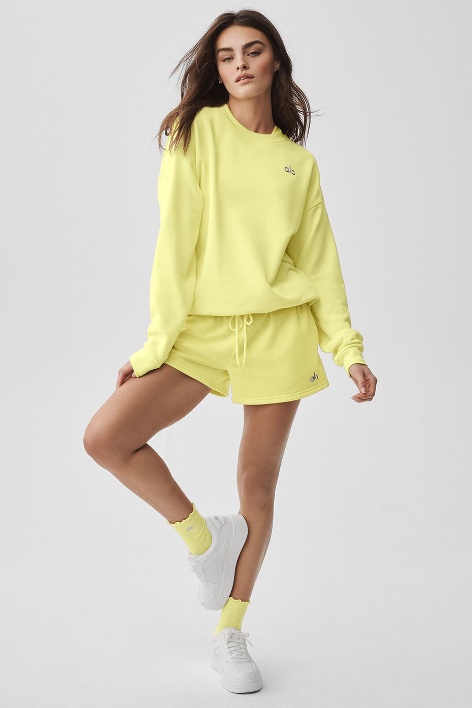 Accolade Crew Neck Pullover - Sunshine