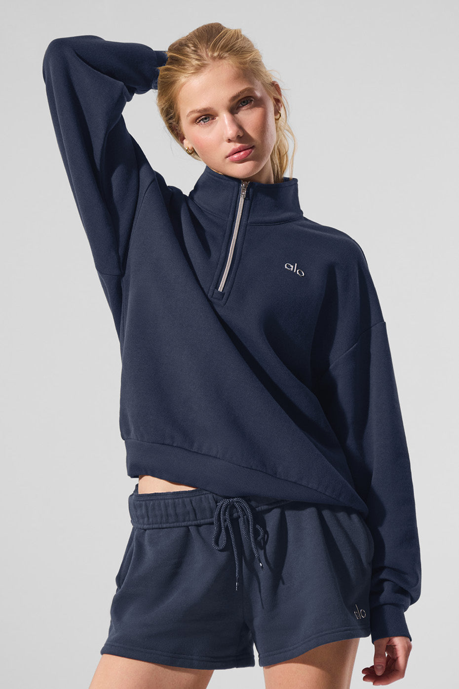 Accolade 1/4 Zip Pullover - Navy
