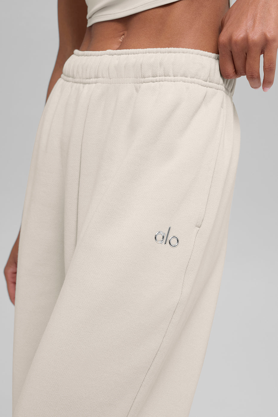 Accolade Straight Leg Sweatpant - Bone
