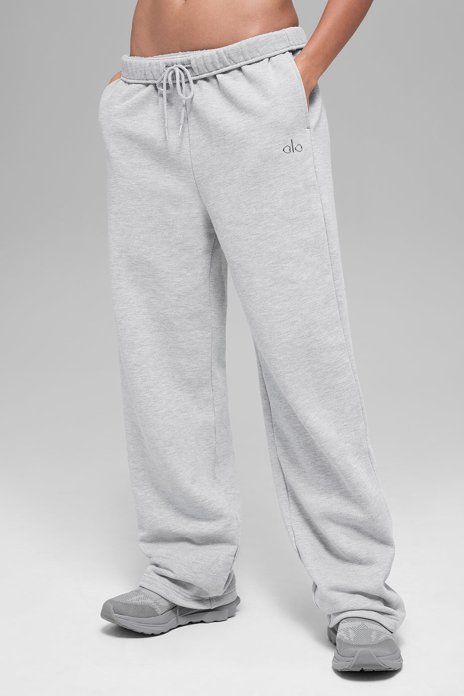 Accolade Straight Leg Sweatpant - Athletic Heather Grey