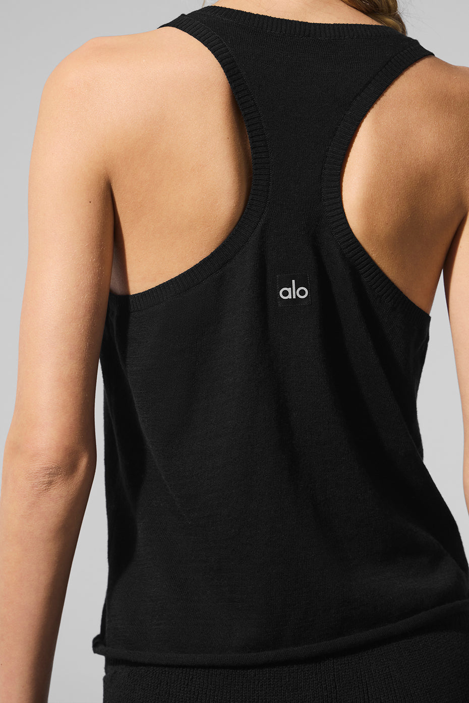 Supernatural Sweater Henley Tank - Black