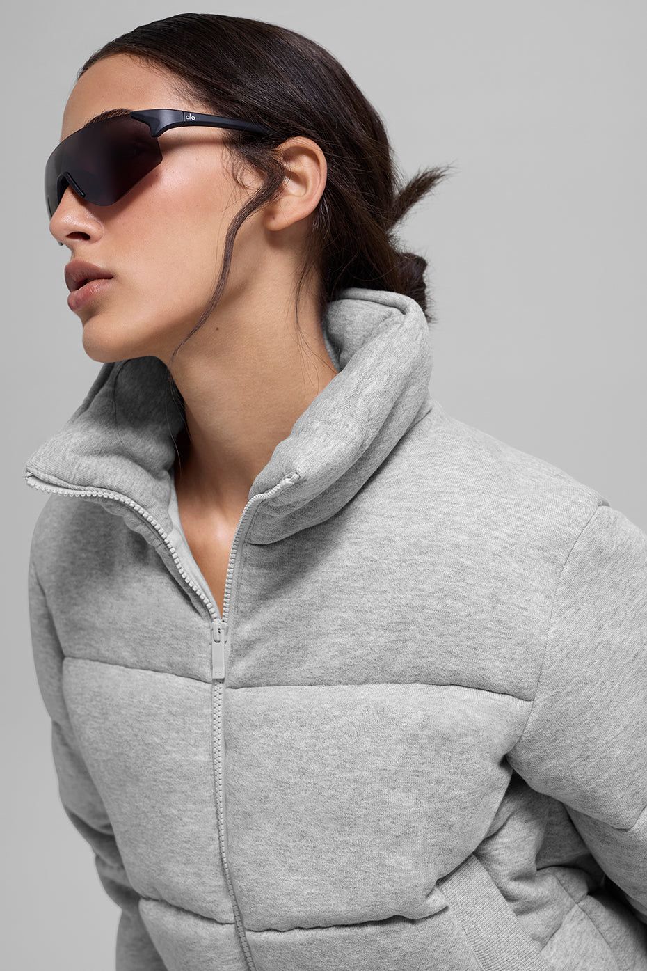 Sweatshirt Puffer - Athletic Heather Grey