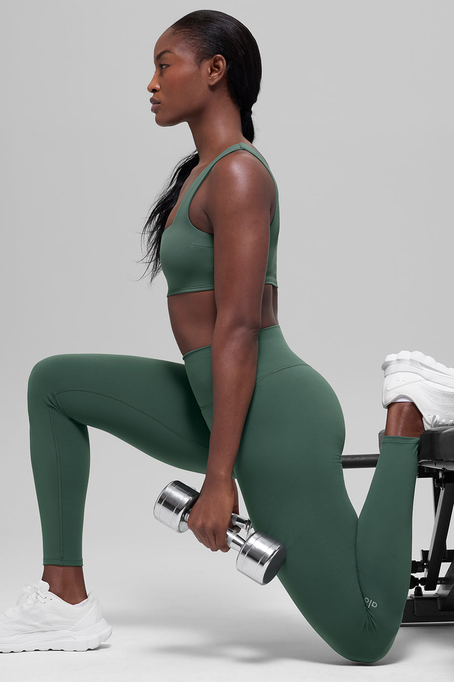ALO Softsculpt High-Waist Legging - Clover Green
