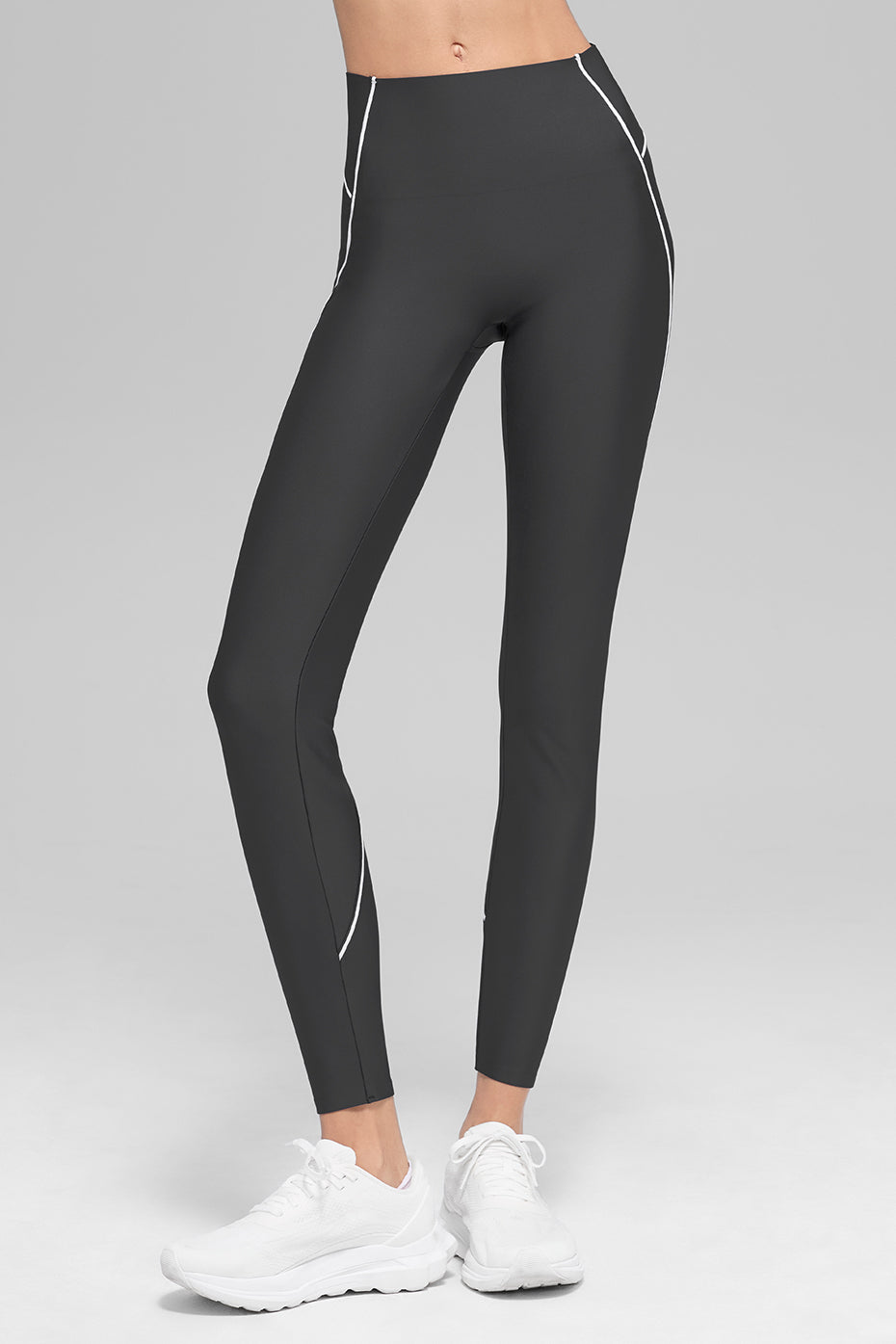 Airlift High-Waist Haven Legging - Anthracite/White