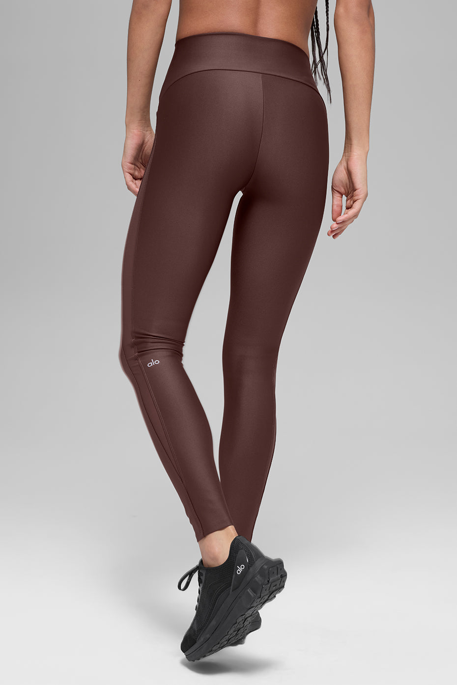 Airlift High-Waist Mesh Infatuation Legging - Brownstone