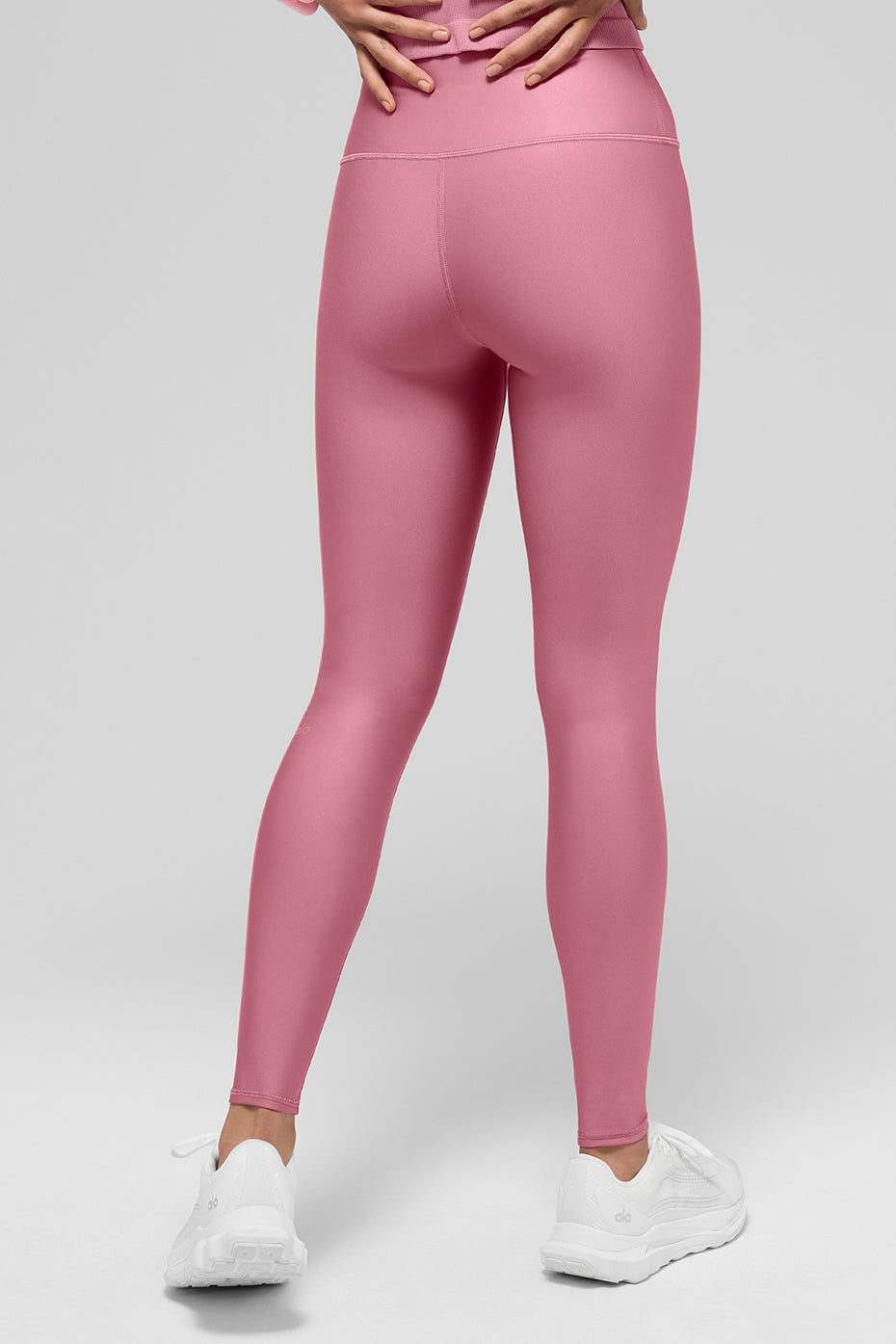 High-Waist Airlift Legging - Pink Wild Rose