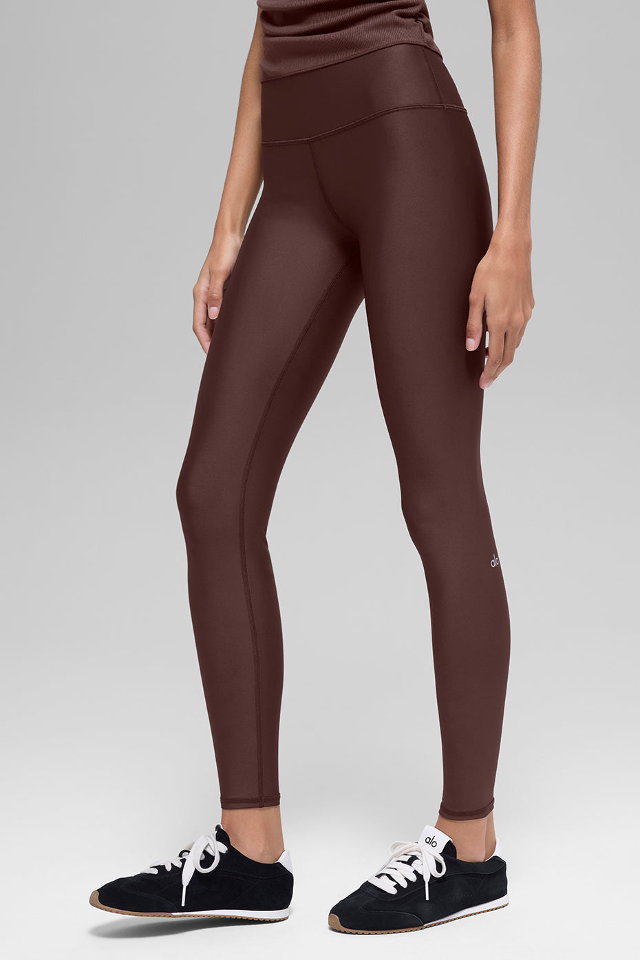 High-Waist Airlift Legging - Brownstone