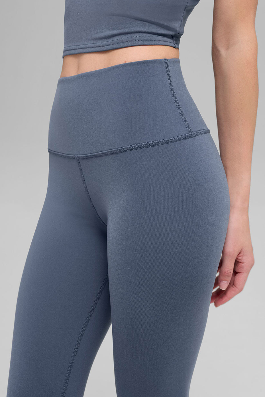 7/8 High-Waist Airbrush Legging - Bluestone