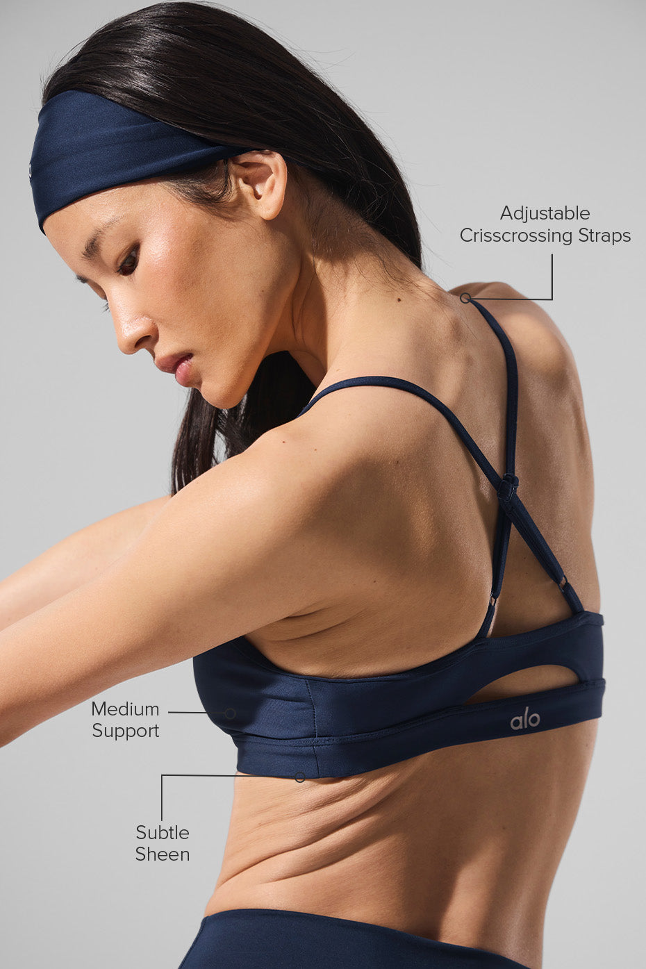 Airlift Intrigue Bra - Navy