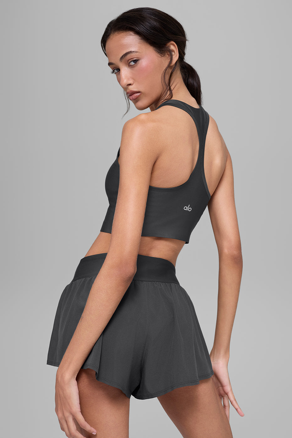 Airlift Super Sleek Bra Tank - Anthracite