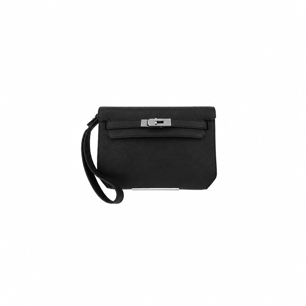 POCHETTE MM BLACK | HERMS