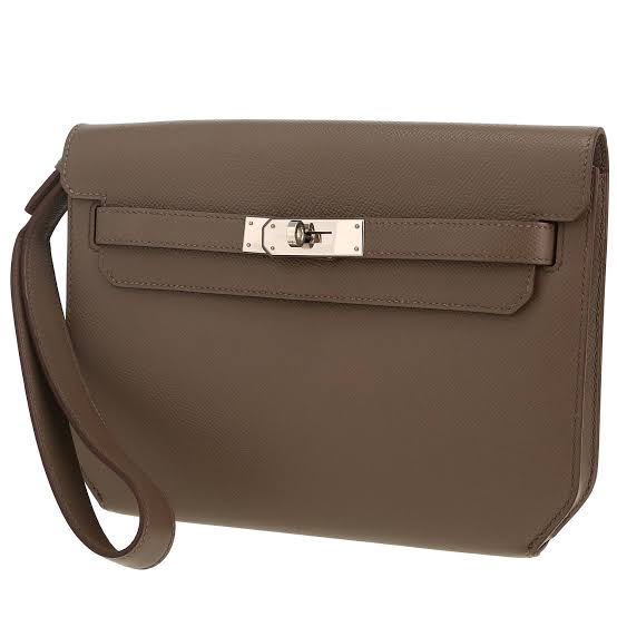 POCHETTE MM BROWN | HERMS