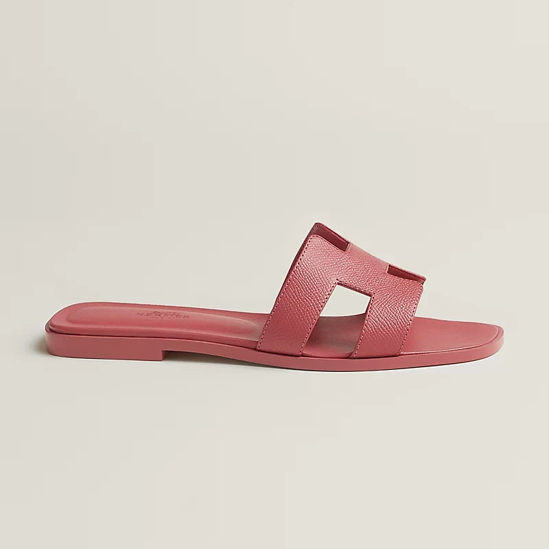 Hermes - Claquettes Rose de Venise