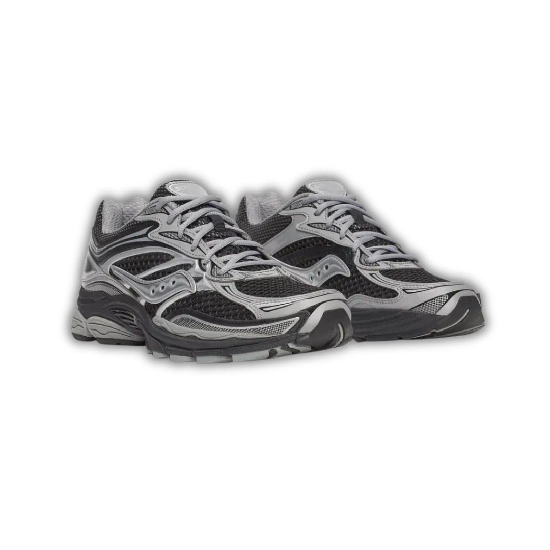 SAUCONY OMNI 9 BLACK AND GREY