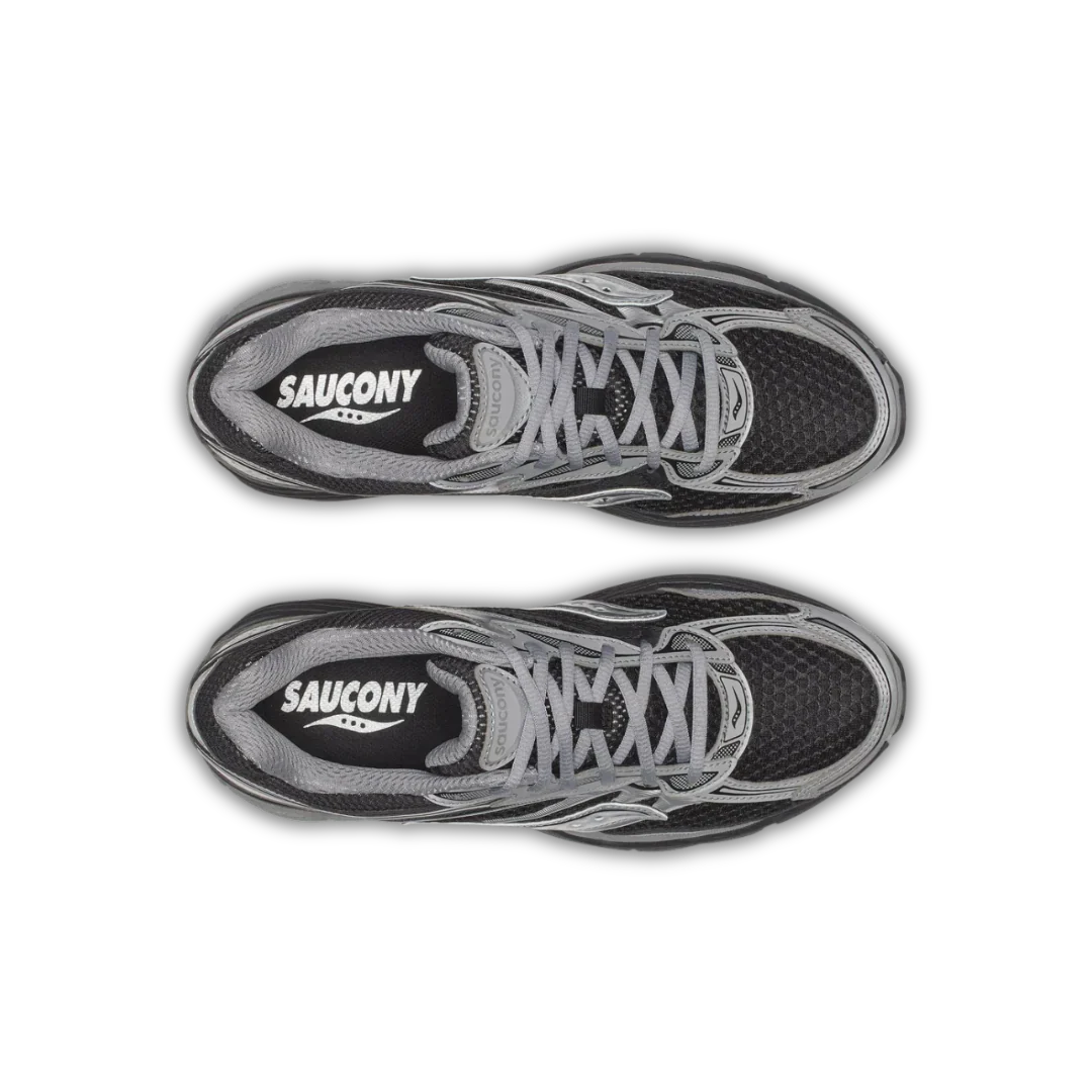 SAUCONY OMNI 9 BLACK AND GREY